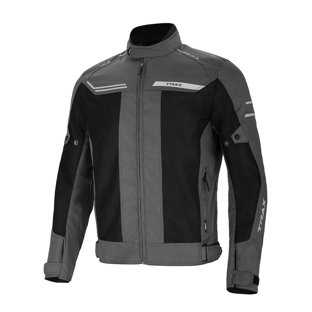 TRAXMOTO: Casaco Airborne Titanium Grey - Homem